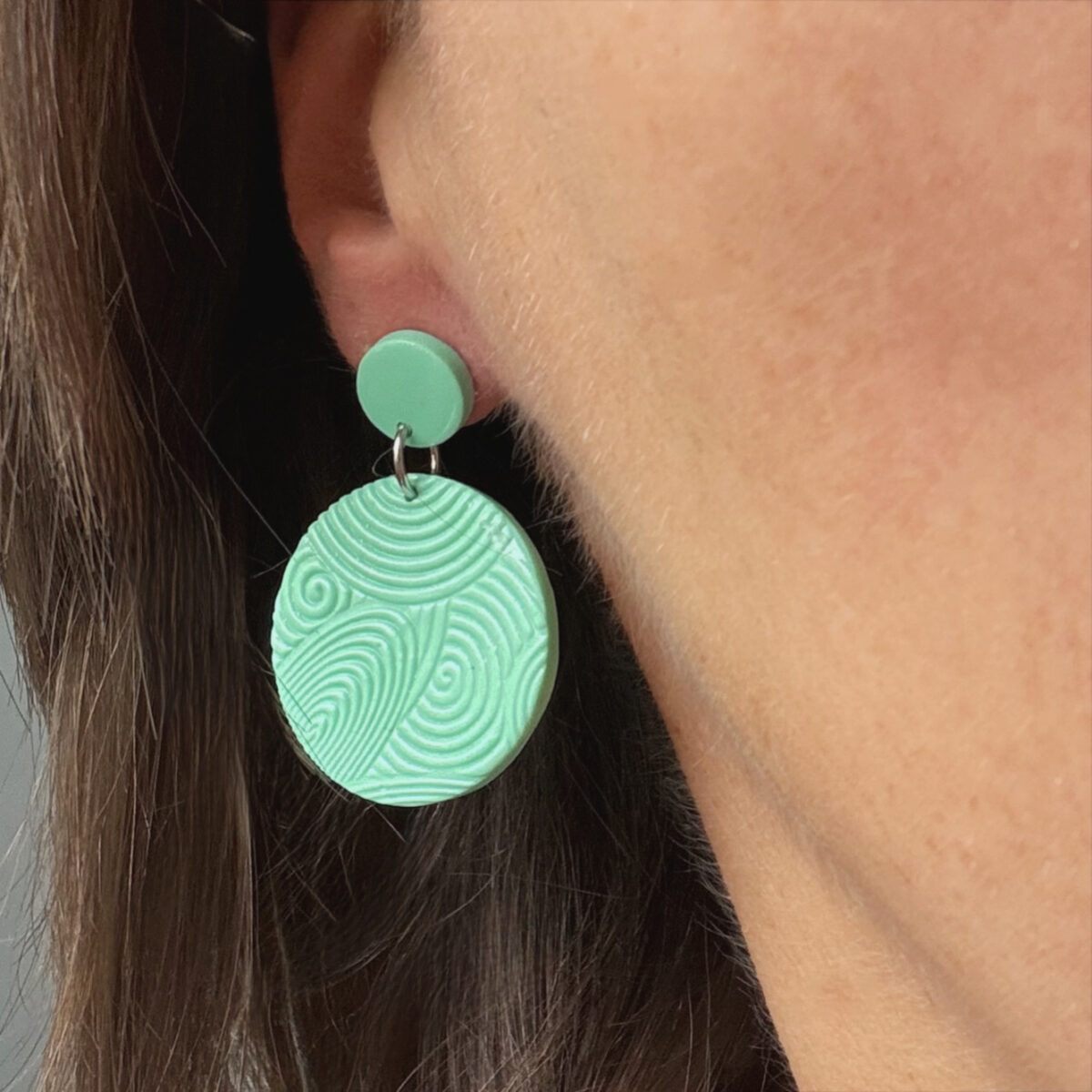 Oorbellen van klei | Venere | Bacio da Lou