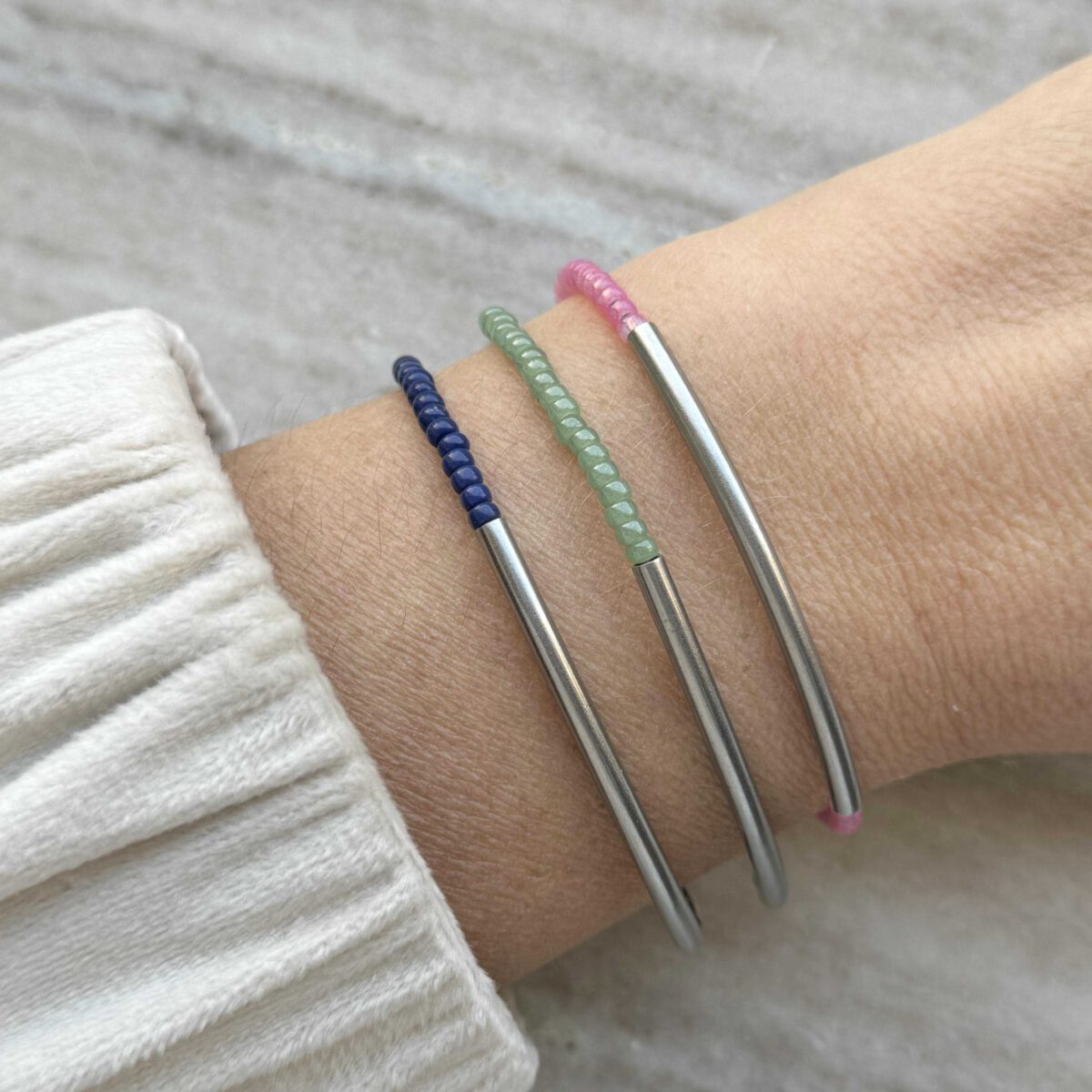 Armband Veda | Armbanden zilver | Stainless steel | Bacio da Lou