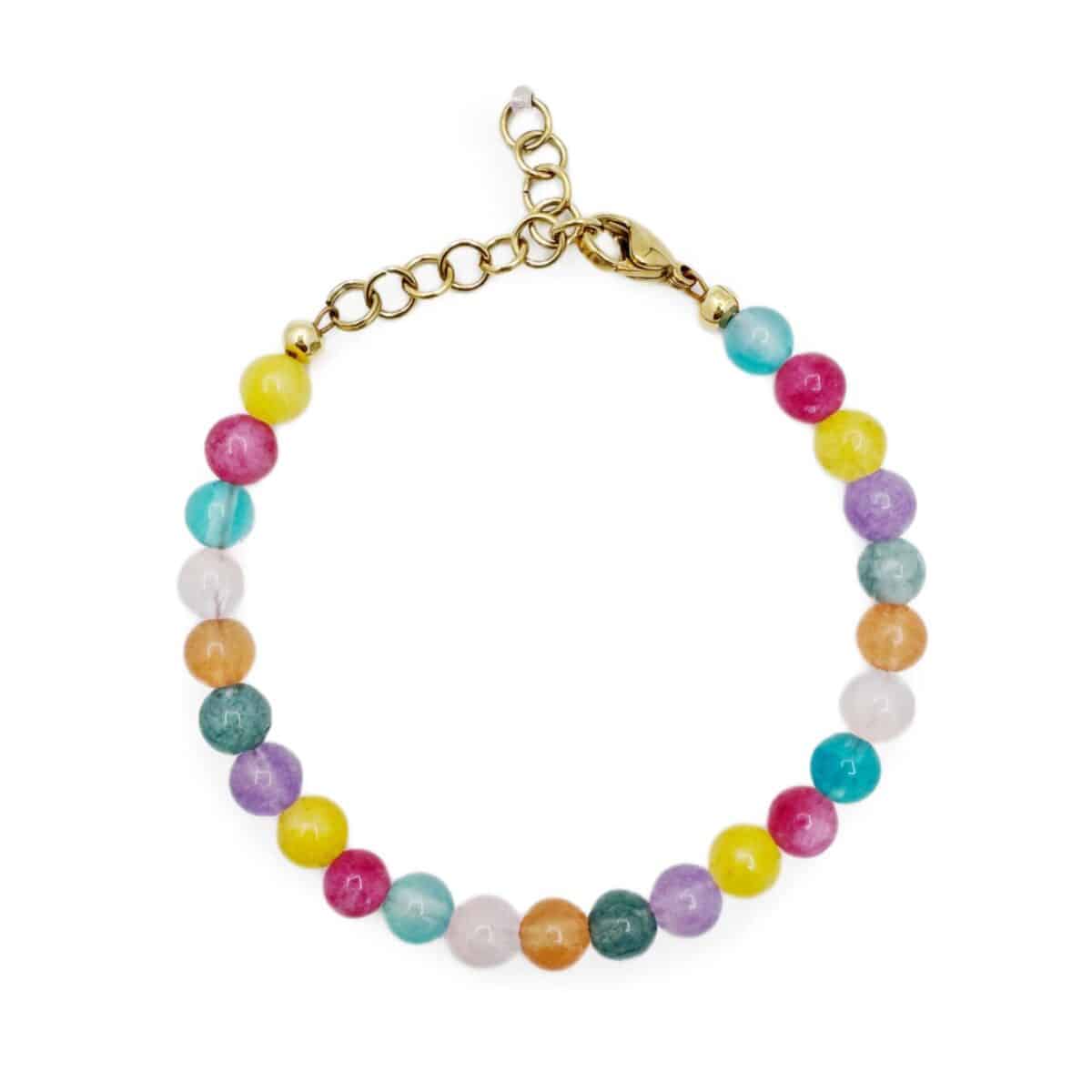 Armbandje met multicolor kralen | Bolla | Bacio da Lou