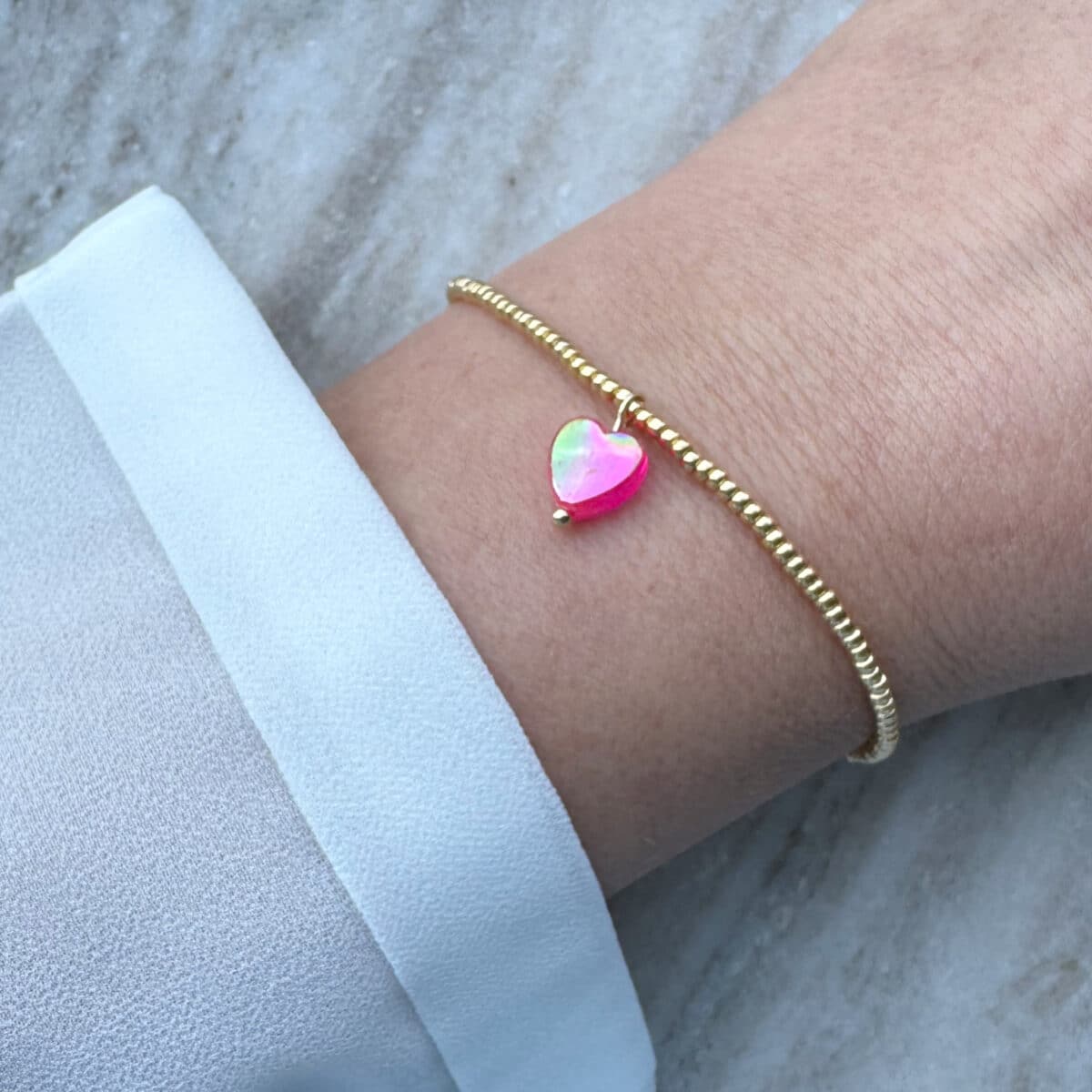 Armband met hartje | Armband Liva | Bacio da Lou