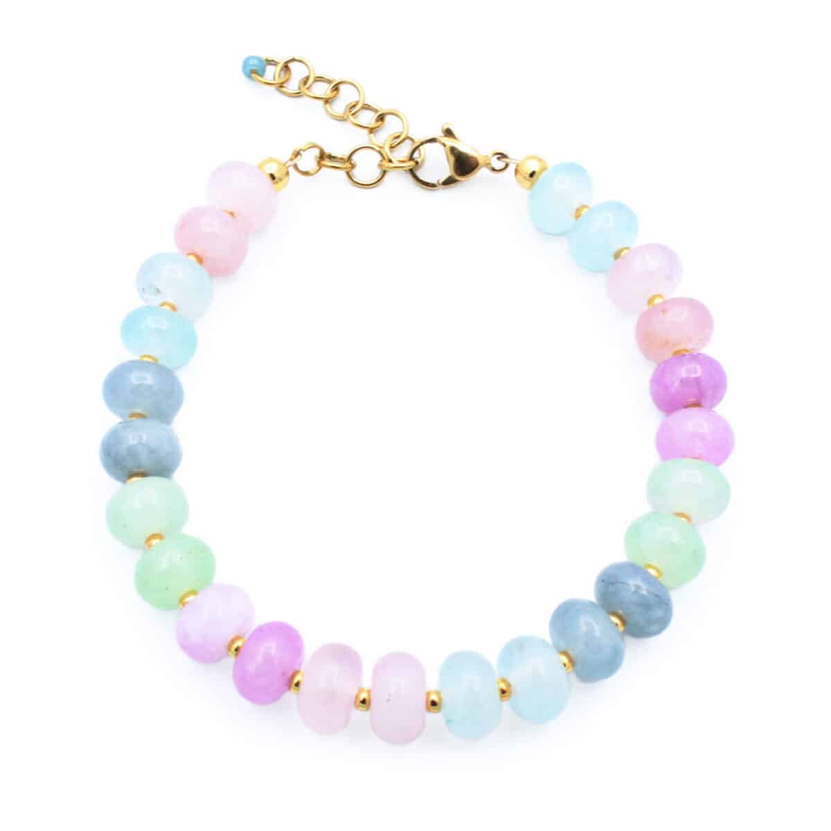 Armband met gekleurde kralen | Dolci | Bacio da Lou
