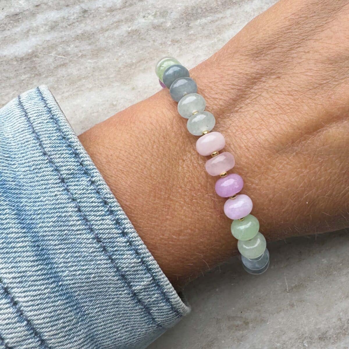 Armband met gekleurde kralen | Dolci | Bacio da Lou