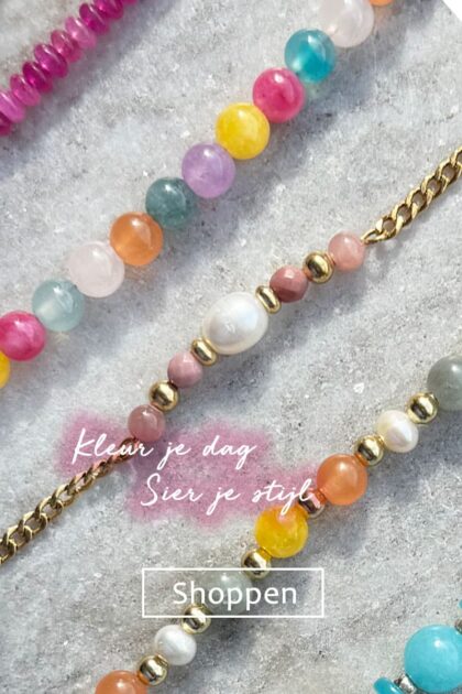 Handgemaakte stainless steel sieraden - Shop bij Bacio da Lou