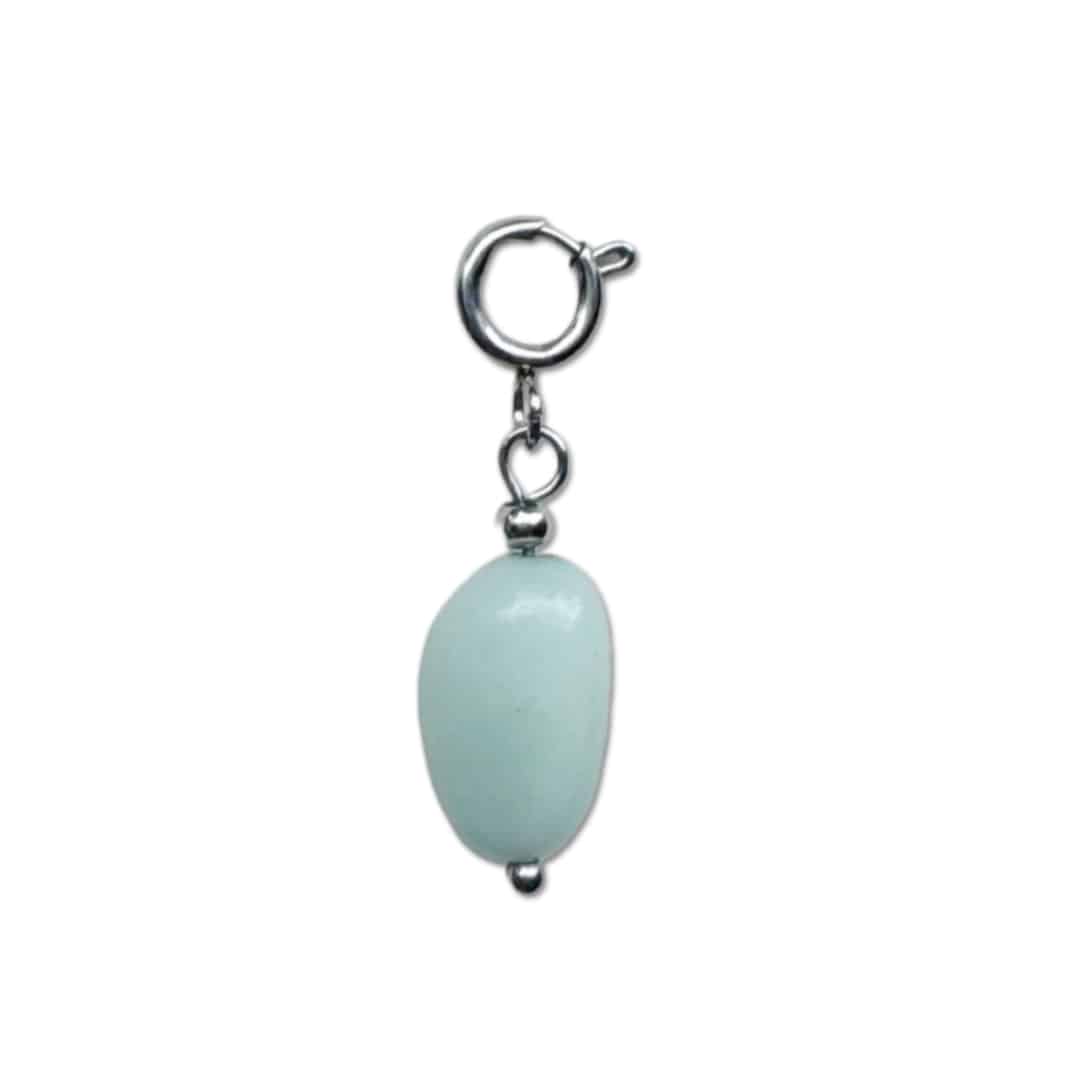 Bedel met blauwe steen - Sten