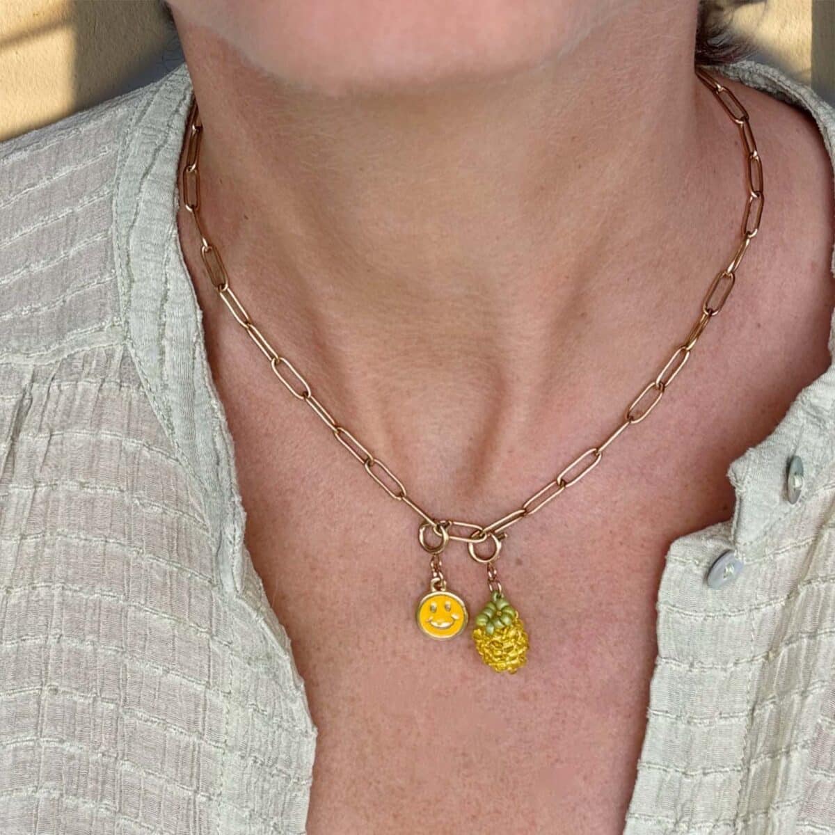 Bedel met gele smiley - Sorridi - Afbeelding 4