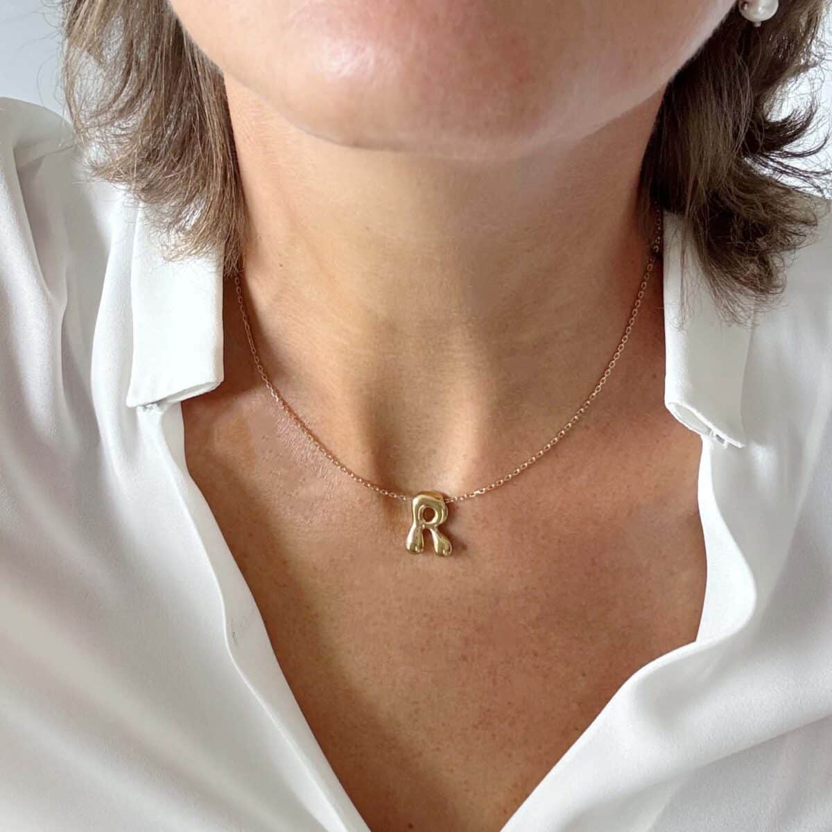 Ketting met letter - Goud | Lettera
