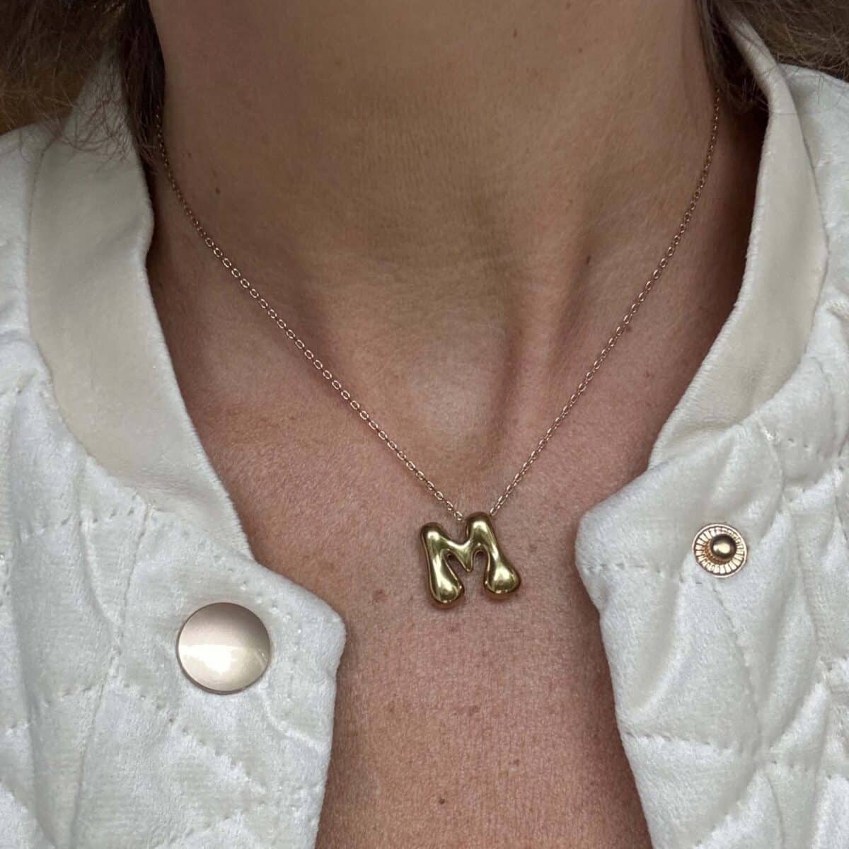 Ketting met letter - Goud | Lettera