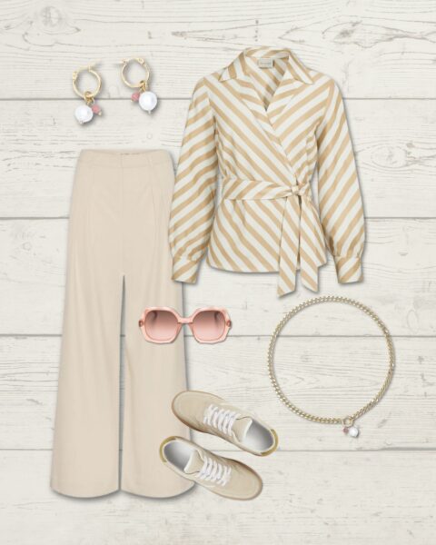 Shop the look - Beige & Gold